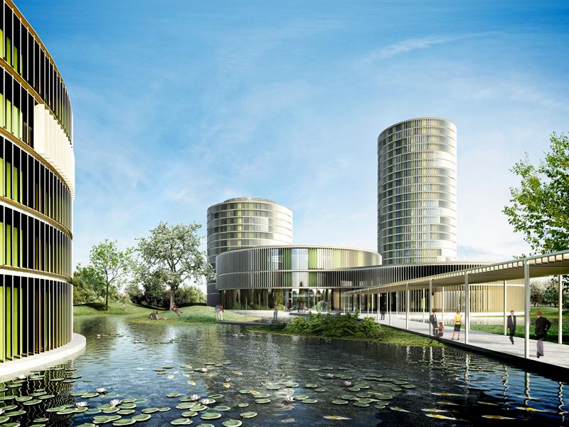 209_China life_Park_3D_Rendering_Office